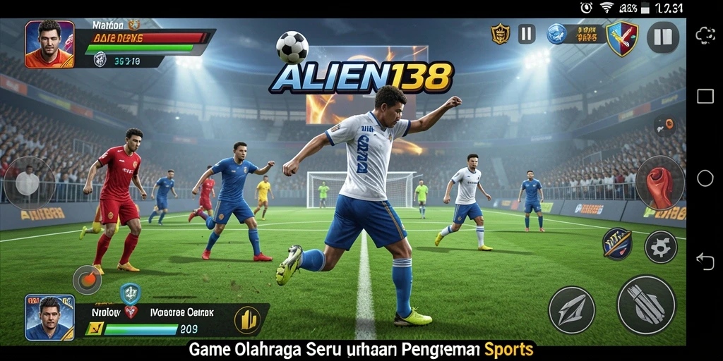 Tampilan menarik dari gameplay ALIEN138 menampilkan aksi olahraga yang seru.