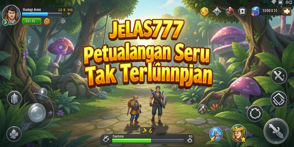 Tampilan menarik dari gameplay <strong>JELAS777</strong> dengan aksi petualangan yang mengasyikkan.