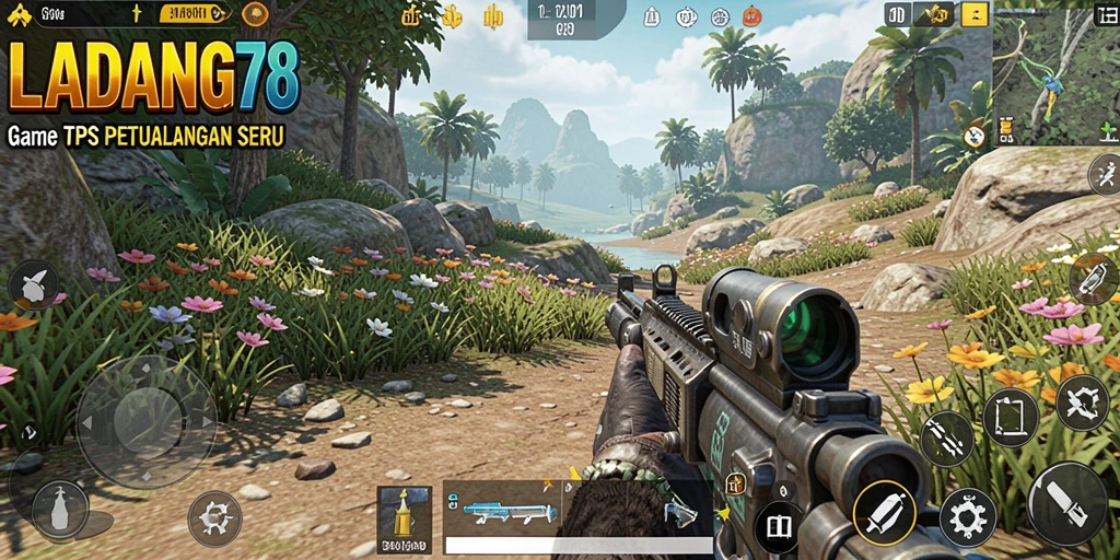 Tampilkan aksi mendebarkan dalam gameplay LADANG78.