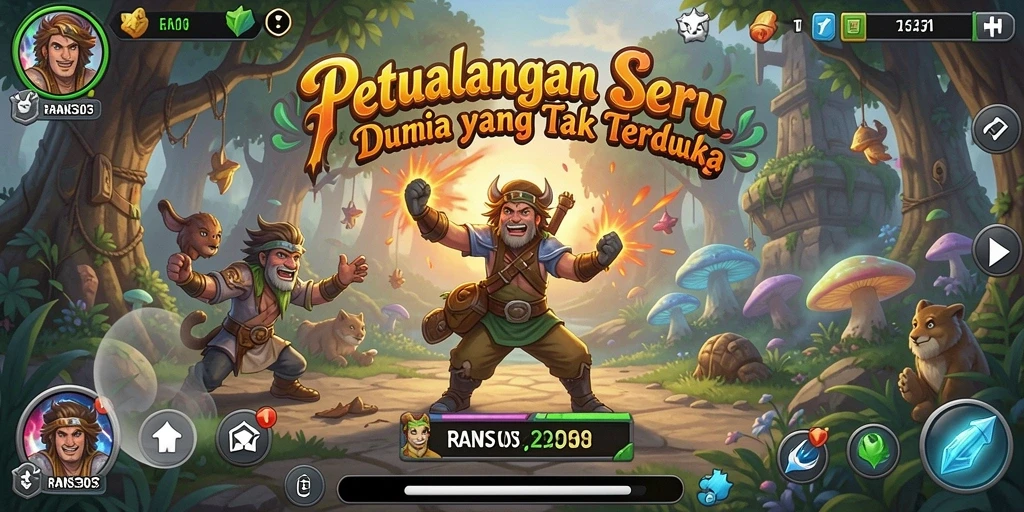 Tangkapan layar RANS303 menunjukkan petualangan seru yang menanti di setiap sudut.