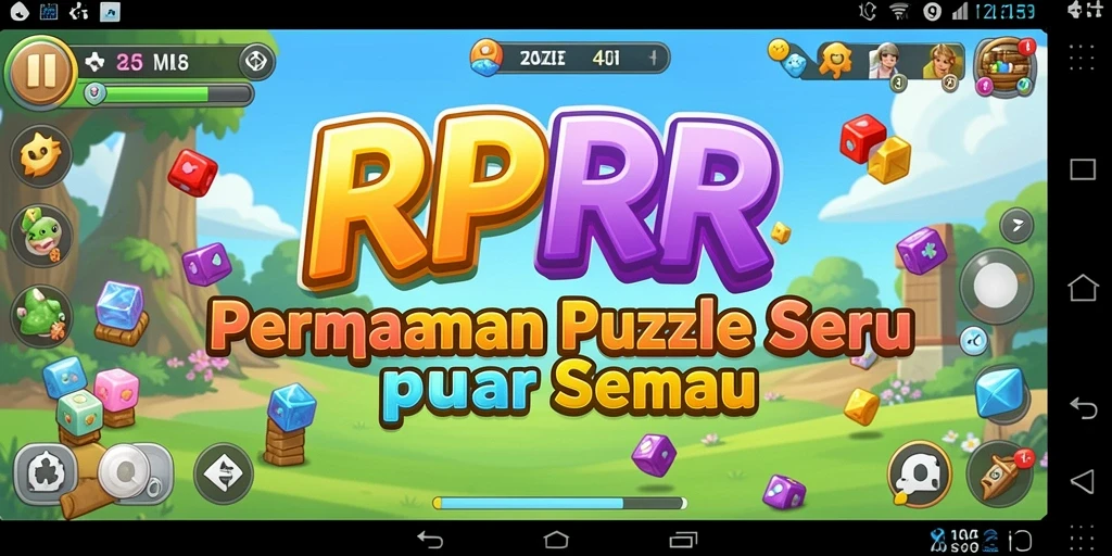 Tampilan gameplay RPRR yang menarik dan penuh warna.