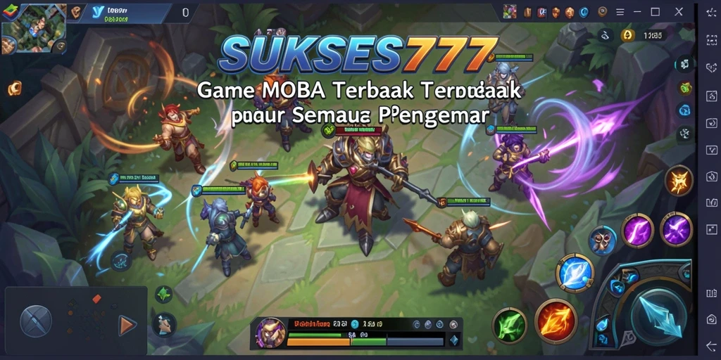 Tampilan gameplay menegangkan dari SUKSES777 yang memukau.