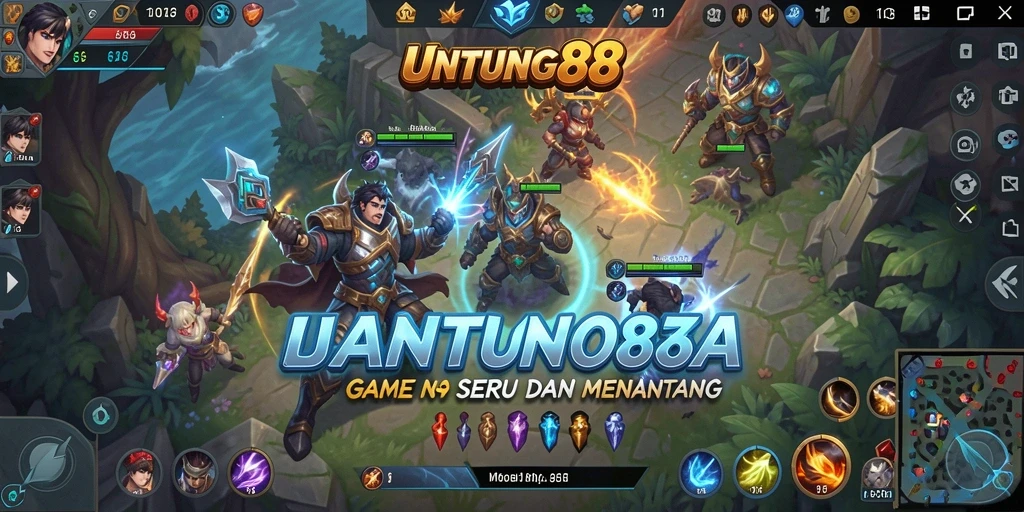 Tampilan gameplay seru dalam UNTUNG88, penuh aksi dan strategi.